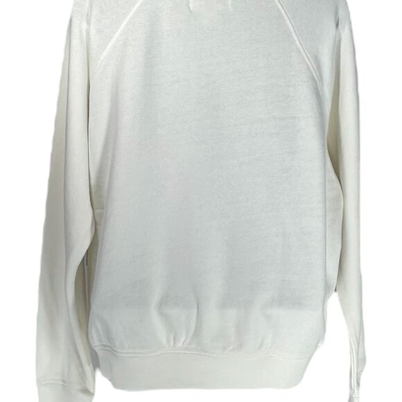 SPIRITUAL GANGSTER Universe Crewneck Sweatshirt Sz S Ivory White Graphic Cotton - Picture 4 of 12